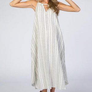 PinkBlush Waverleigh Striped Maternity Dress